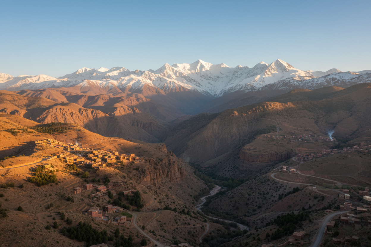 atlas mountains morocco